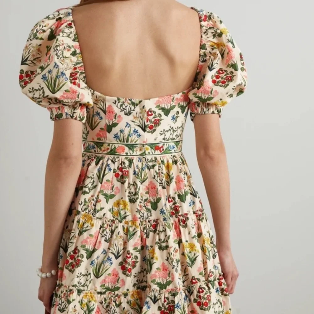 Agua by Agua Bendita Manzanilla Magdalena Amane puff sleeve dress 💕 🌹 - Picture 5 of 9